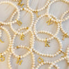 Freshwater Pearl Initial Charm Bracelet - KOKOTETE