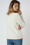 Heart Patch Sweater - KOKOTETE