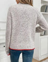 Heart Patch Sweater - KOKOTETE