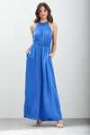 High Neck Sleeveless Jumpsuit - KOKOTETE
