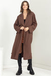 Keep Me Close Belted Women's Trench Coat - KOKOTETE