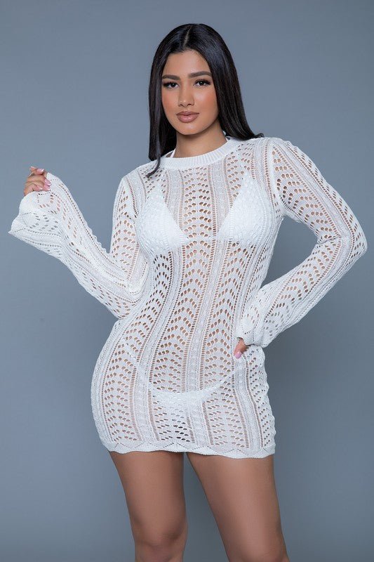 Kinsley Crochet Mini Dress - KOKOTETE