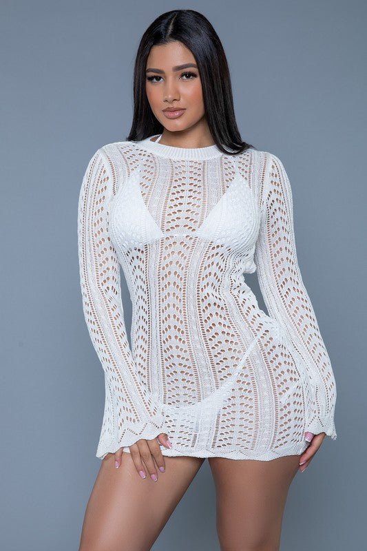 Kinsley Crochet Mini Dress - KOKOTETE