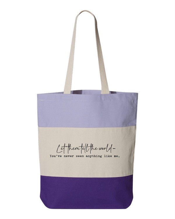 "Let Them Tell The World" Tote Bag - KOKOTETE