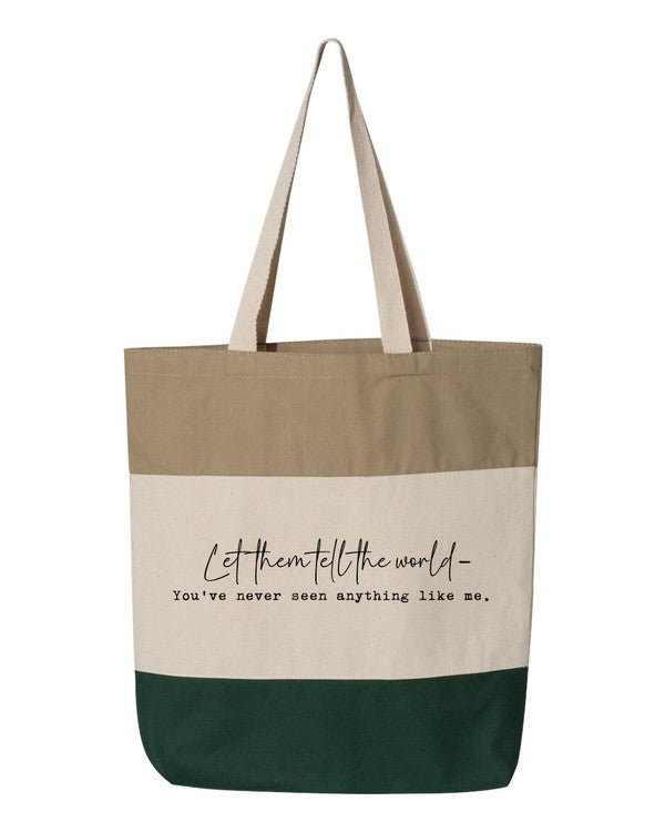 "Let Them Tell The World" Tote Bag - KOKOTETE