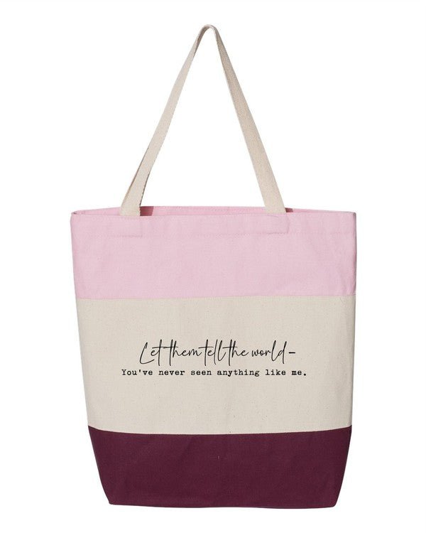 "Let Them Tell The World" Tote Bag - KOKOTETE