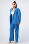 LOOSE FIT BLAZER AND PANTS SET - KOKOTETE