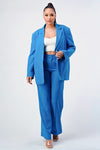LOOSE FIT BLAZER AND PANTS SET - KOKOTETE