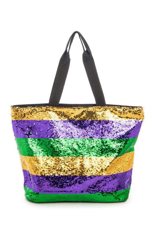 Mardi Gras Sequins Tote - KOKOTETE