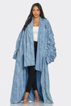 Maxi Denim Duster Coat - KOKOTETE
