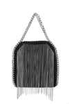 Metal Fringe Chain Crossbody Bag - KOKOTETE