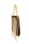Metal Fringe Chain Crossbody Bag - KOKOTETE