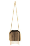 Metal Fringe Chain Crossbody Bag - KOKOTETE