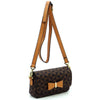 Monogram Bow Flap over Crossbody Bag - KOKOTETE