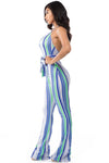 MULTI STRIP JUMPSUIT - KOKOTETE