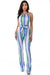 MULTI STRIP JUMPSUIT - KOKOTETE