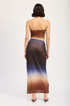 OMBRE MESH SKIRT - KOKOTETE