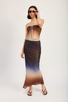 OMBRE MESH SKIRT - KOKOTETE