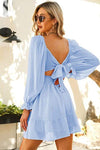 Open back dress - KOKOTETE