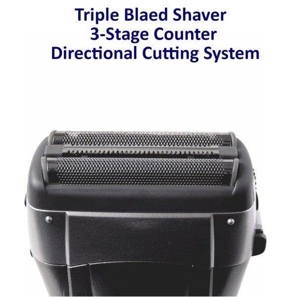 Optimus Cordless Rechargeable LED Shaver - KOKOTETE