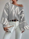 Oversized balloon sleeve sweater - KOKOTETE