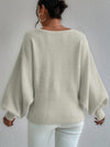 Oversized balloon sleeve sweater - KOKOTETE