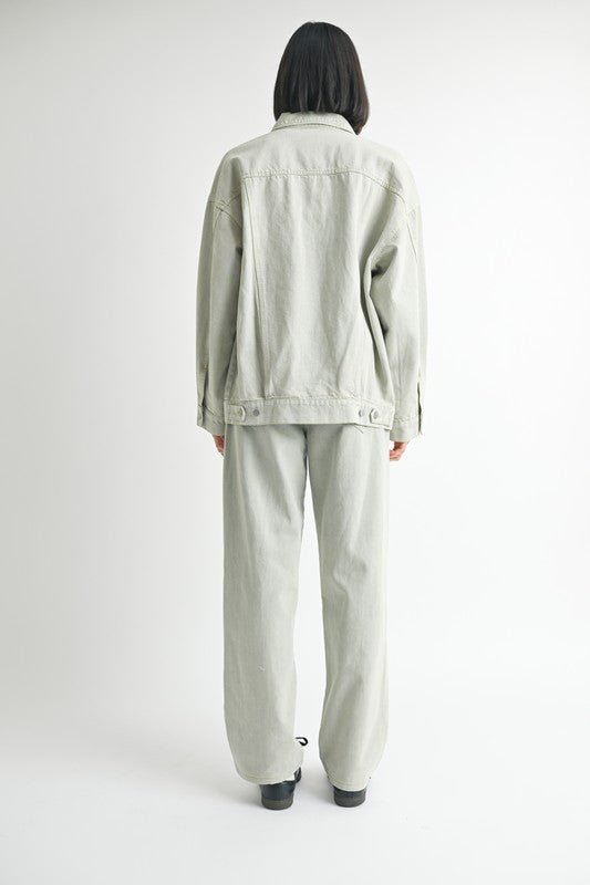 OVERSIZED DENIM JACKET - KOKOTETE