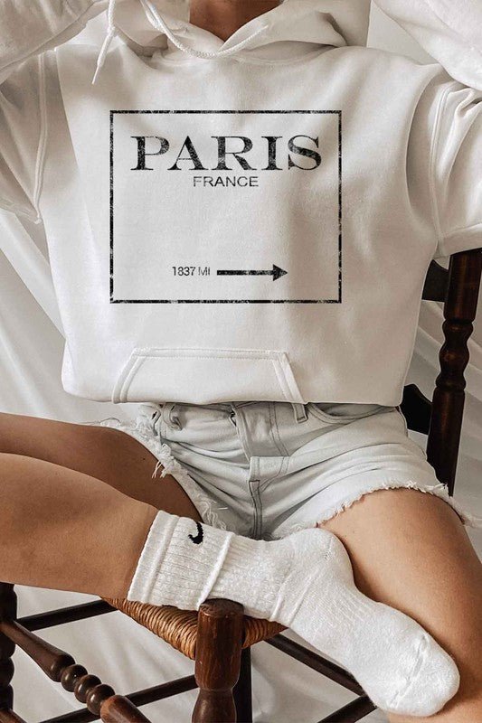 PARIS FRANCE HOODIE PLUS SIZE - KOKOTETE