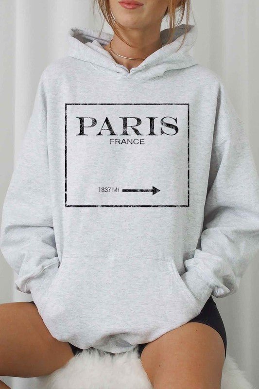 PARIS FRANCE HOODIE PLUS SIZE - KOKOTETE