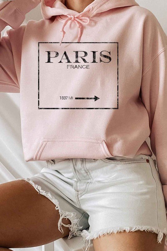 PARIS FRANCE HOODIE PLUS SIZE - KOKOTETE