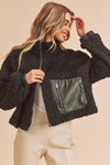 Penny Vegan Sherpa Jacket - KOKOTETE
