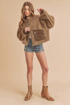 Penny Vegan Sherpa Jacket - KOKOTETE