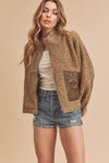 Penny Vegan Sherpa Jacket - KOKOTETE