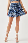Polka Dot Printed Ruffled Skorts - KOKOTETE