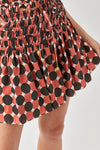 Polka Dot Printed Ruffled Skorts - KOKOTETE