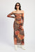 PRINTED LEOPARD MAXI SKIRT - KOKOTETE
