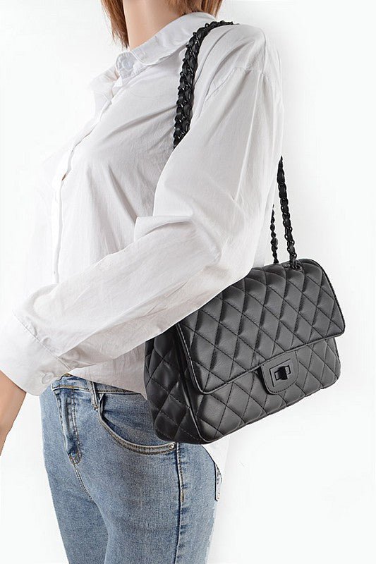 Quilted Iconic Shoulder Bag - KOKOTETE