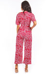 Red Summer jumpsuit - KOKOTETE