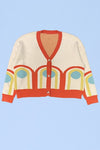 Retro Arch Cardigan - KOKOTETE