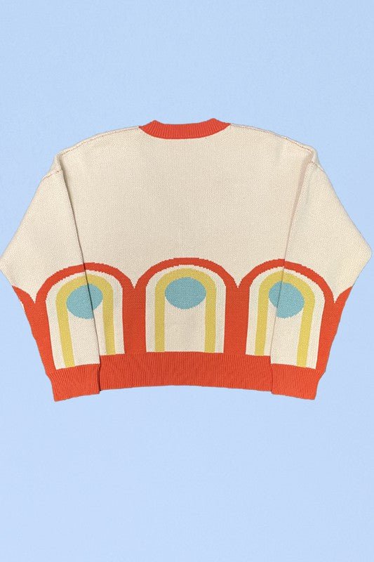 Retro Arch Cardigan - KOKOTETE
