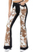 Rodeo Bell Bottom Jean Brown Cow Hide - KOKOTETE