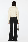 Rodeo Bell Bottom Jean Brown Cow Hide - KOKOTETE