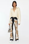 Rodeo Bell Bottom Jean Brown Cow Hide - KOKOTETE
