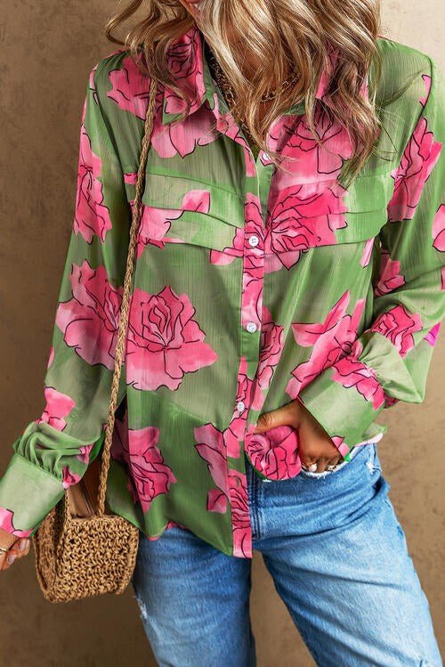 Rosy Long Sleeve Shirt - KOKOTETE