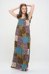 RUFFLE KNIT MAXI JUMPSUIT KRJ8050 - KOKOTETE