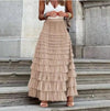 Ruffled Maxi Skirt - KOKOTETE