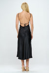 Satin Cami Midi Dress - KOKOTETE
