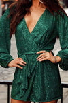 Sequin wrap dress - KOKOTETE
