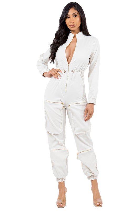 SEXY CARGO STYLE JUMPSUIT - KOKOTETE