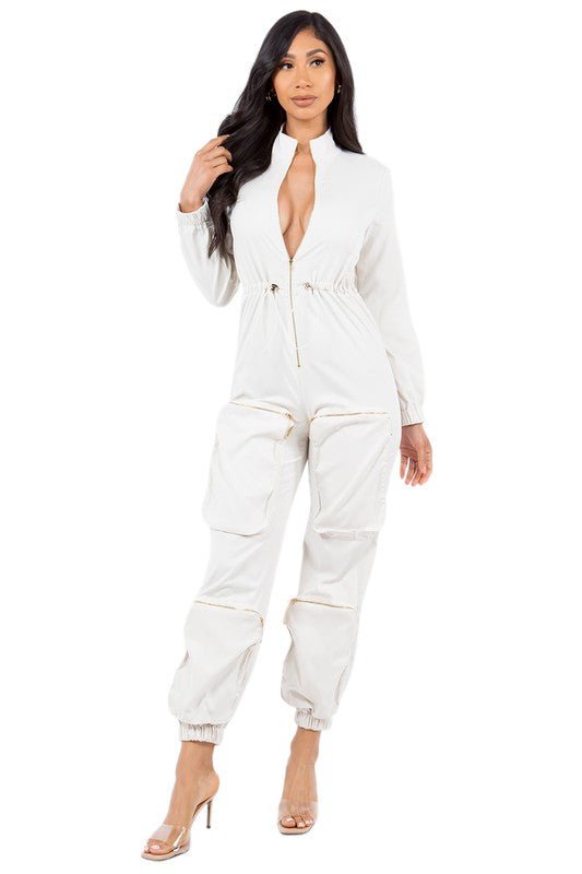 SEXY CARGO STYLE JUMPSUIT - KOKOTETE